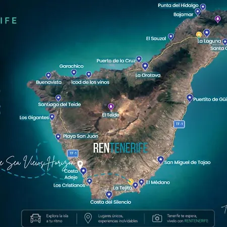 شقة Rentenerife Adeje Sea Views Horizon